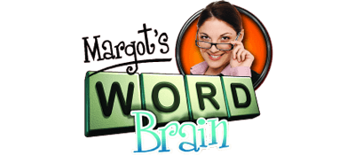 Margot's Word Brain title screen for Wii